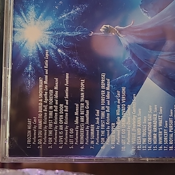 Frozen original soundtrack 2013  CD excellent preloved condition Disney records! - Picture 3 of 9
